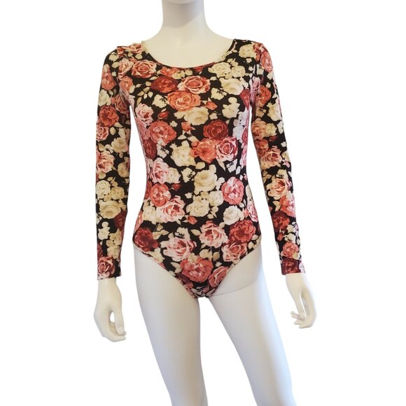 Forever 21 Floral Bodysuit - Picture 1 of 2